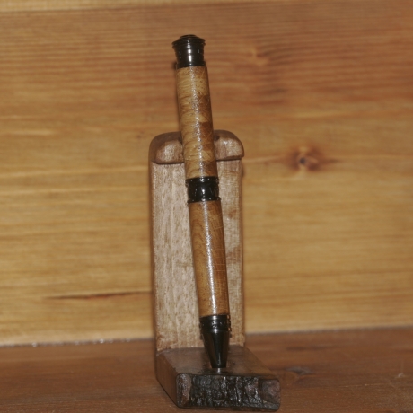 Kugelschreiber aus Eiche (Mienenfarbe Personalisierbar)