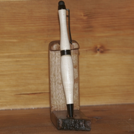 Kugelschreiber aus Ahorn(Miene/Kappe Personalisierbar)