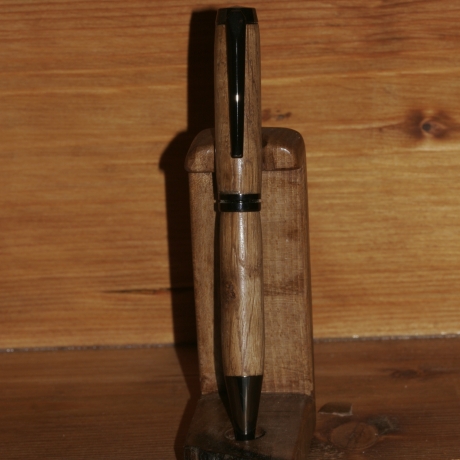 Kugelschreiber aus Eiche (Minenfarbe wählbar)
