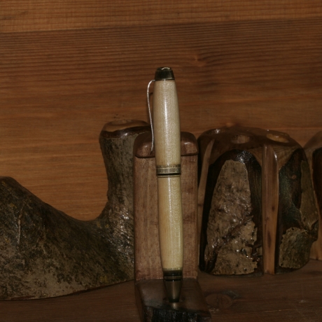 Kugelschreiber aus Ahorn(Minenfarbe wählbar)