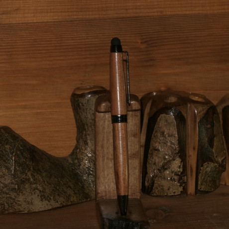 Kugelschreiber aus Eiche (Minenfarbe/Kappe wählbar)