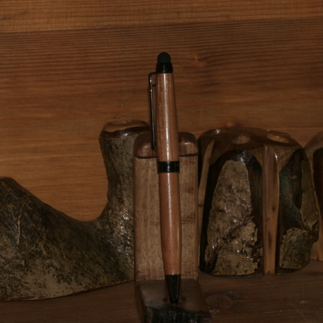 Kugelschreiber aus Eiche (Minenfarbe/Kappe wählbar)