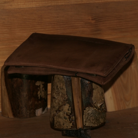 Tabak-Etui aus Leder, geölt.