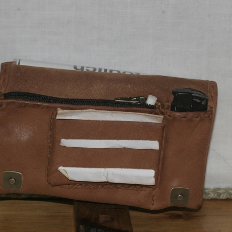 Tabak-Etui aus Leder