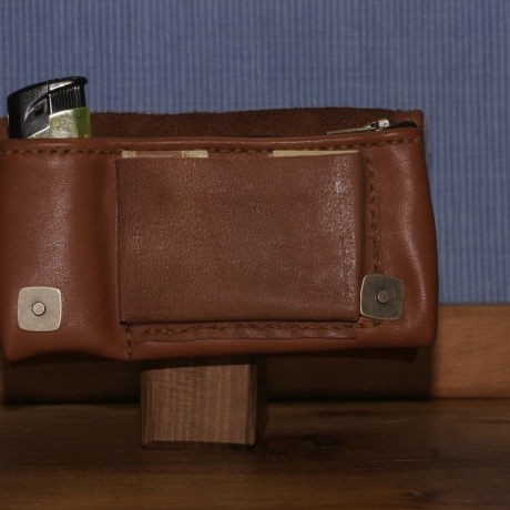 Tabak-Etui aus Leder