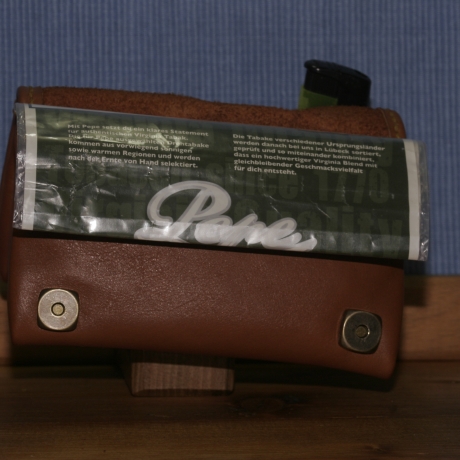 Tabak-Etui aus Leder