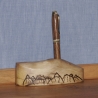 Stiftehalter aus Walnuss