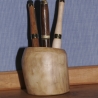 Stiftehalter aus Walnuss