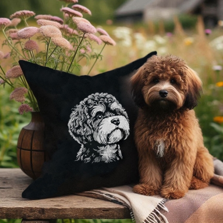 NEU Stickdatei Bichpoo Fritzel Hund LunaChild