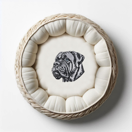 NEU Stickdatei Applikation Neapolitan Mastiff Marta 