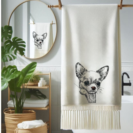 Neu Stickdatei Chihuahua kurzhaar Bella Hund