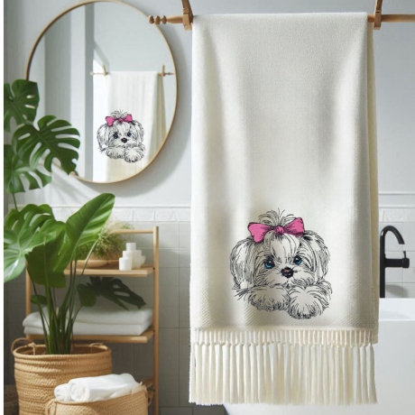 NEU Stickdatei Shi Tzu Laila LIGHT LunaChild