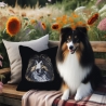 NEU Stickdatei Applikation Collie Ian LunaChild