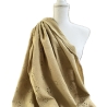 Musselin Loch Stickerei Stoff | Meterware | Öko Tex 100 | 