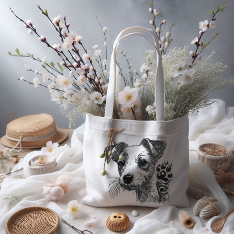 Neu Stickdatei Jack Russel Stella Hund LunaChild