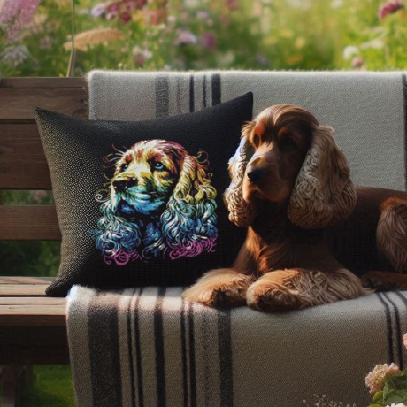 NEU Stickdatei Cocker Spaniel Moreno LunaChild