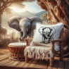 NEU Stickdatei Elefant Baby Rosy realistisch