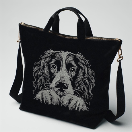 NEU Stickdatei Springer Spaniel Ignazius Hund
