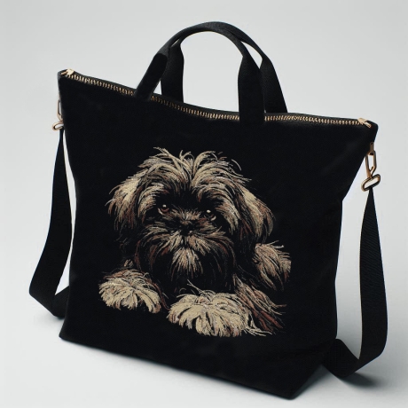 NEU Stickdatei Affenpinscher Caleb LunaChild
