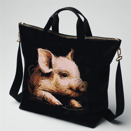 NEU Stickdatei Schweinchen Nils LunaChild