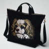 NEU Stickdatei Applikation King Charles Spaniel Lotte