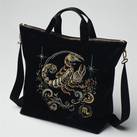 Neu Stickdatei Sternzeichen Skorpion LunaChild Zodiak