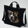 NEU Stickdatei Applikation Staffordshire Bullterrier Rachel 