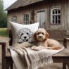 NEU Stickdatei Cockapoo Funny Hund realistisch