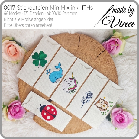 0017 – Stickdateien MiniMix inkl. ITH