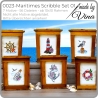 0023- Maritimes Scribbel Set 01 – ab 10x10 Rahmen 