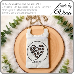0052 – Stickdateien Leo inkl. 2 ITH