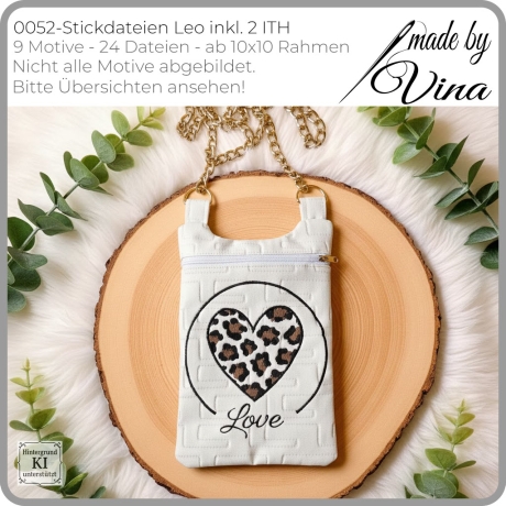 0052 – Stickdateien Leo inkl. 2 ITH