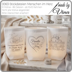 0063 - Stickdateien Menschen im Herz
