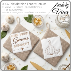 0066 – Stickdateien Feuer&Genuss- ab 10x10 Rahmen 