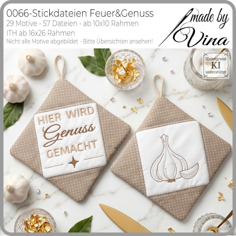 0066 – Stickdateien Feuer&Genuss- ab 10x10 Rahmen 