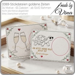 0069 – Stickdateien goldene Zeiten – ab 10x10 cm 