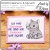 E0001 – Nashorn & Spruch – ab 10x10 cm 