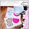 E0004 – Löwe & Spruch – ab 10x10 cm 