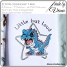 ED0016 – Stickdateien T-Rexi (Doro-Collection) - ab 10x10 Rahmen