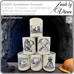 ED0017 – Stickdateien Ruhrpott (Doro-Collection) ED0017 – Stickdateien Ruhrpott (Doro-Collection)