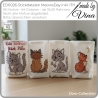 ED0026 – Stickdateien MeowsDay inkl. ITH - ab 10x10 Rahmen