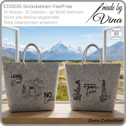 ED0035 - Stickdateien FeelFree (Doro-Collection)