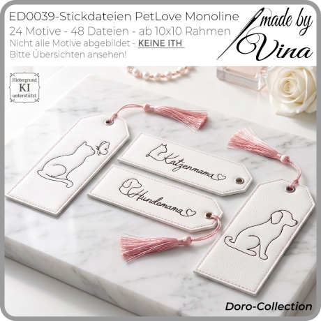 ED0039-Stickdateien PetLove Monoline 