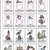 0024- Maritimes MugRug Set ITH – ab 13x18 Rahmen 