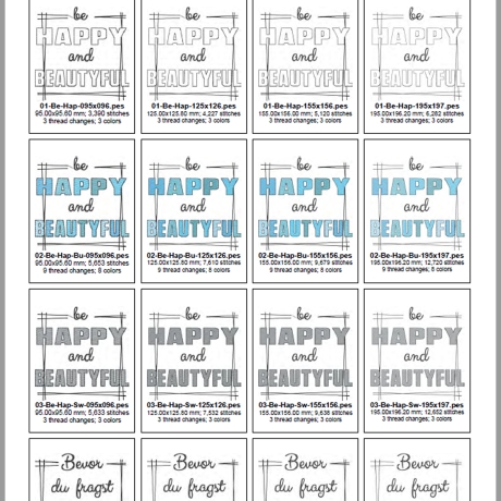 0018 – Statements Set 01 – ab 10x10 cm - frech & humorvoll
