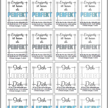 0019 – Statements Set 02 – ab 10x10 cm - frech & humorvoll