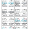 0026 – Schule Set 02 – ab 10x10 cm - inkl. ITH
