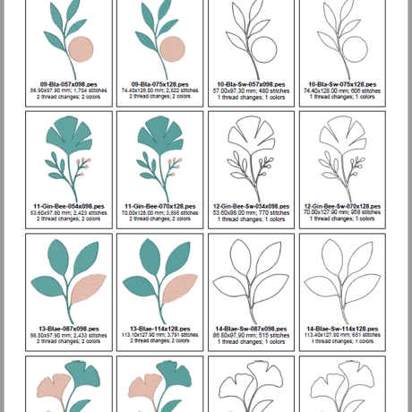 0050 – Stickdateien Lebensfreude – ab 10x10 cm 