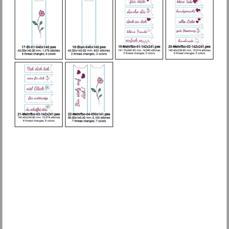 0053 – Stickdateien ITH Stifthüllen Set 04