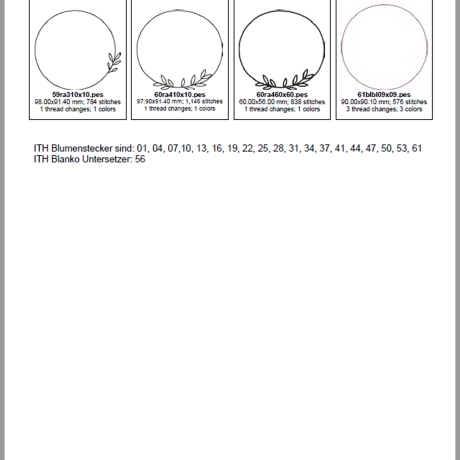 0057- ITH Blumenstecker und Texte für jeden Anlass